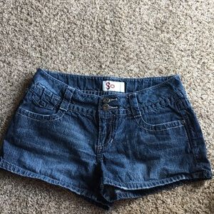 Jean shorts